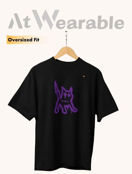 MEOW – Unisex Oversized T-Shirt