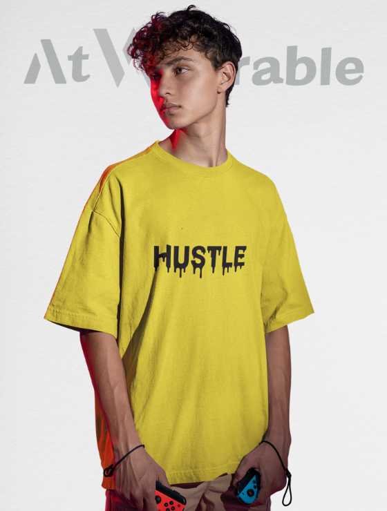 Hustle Unisex Oversized Tshirt