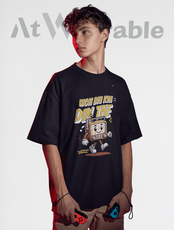 Woh Bhi Kya Din The Unisex Oversized T-shirt