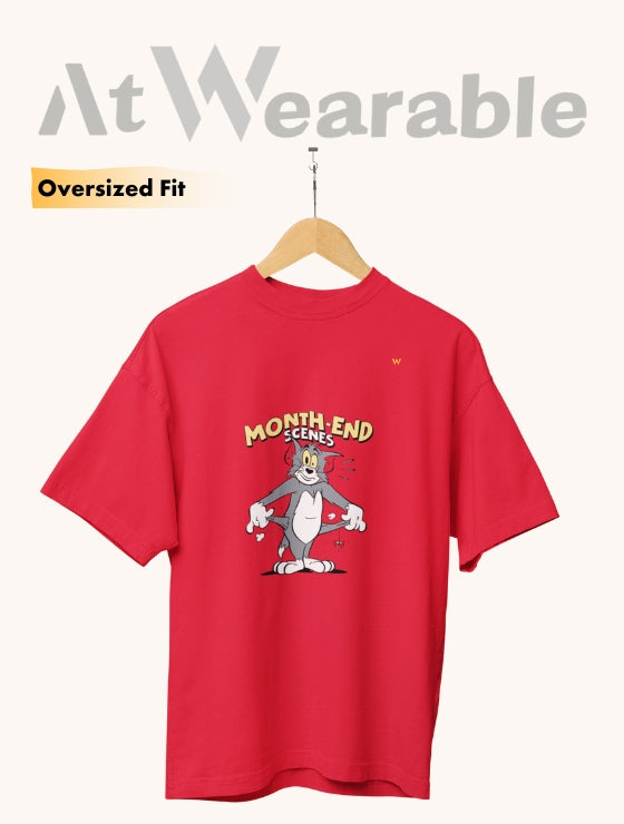 MONTH-END SCENES – Unisex Oversized T-Shirt