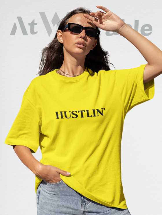 Huslin' Unisex Oversized Tshirt