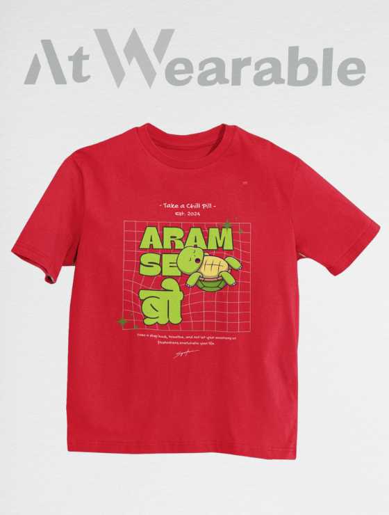 Aram Se Bro Unisex Oversized T-shirt