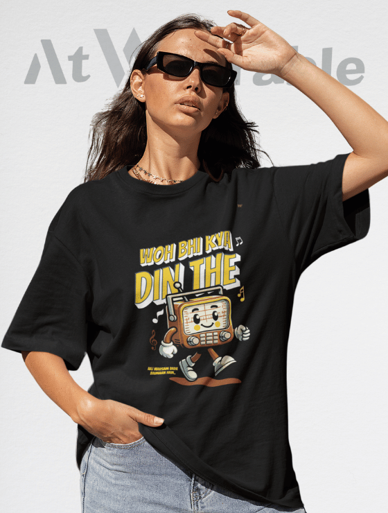 Woh Bhi Kya Din The Unisex Oversized T-shirt