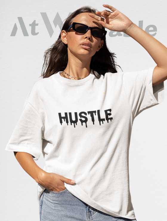 Hustle Unisex Oversized Tshirt