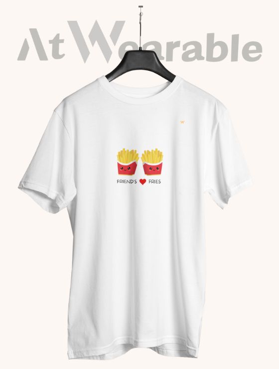 FRIEND'S FRIES – Classic-Fit Unisex T-Shirt