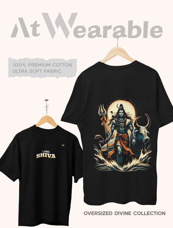 LORD SHIVA – Unisex Oversized T-Shirt