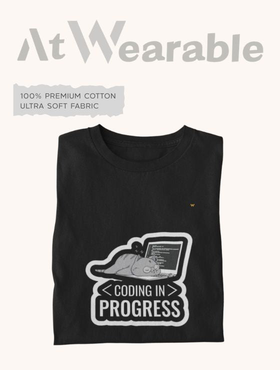 CODING IN PROGRESS – Classic-Fit Unisex T-Shirt