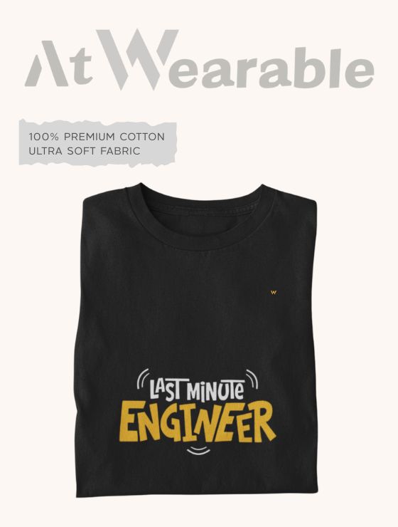 LAST MINUTE ENGINEER – Classic-Fit Unisex T-Shirt