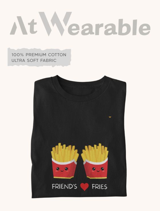 FRIEND'S FRIES – Classic-Fit Unisex T-Shirt