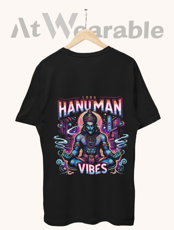 Hanuman Vibes Unisex Oversized T-Shirt