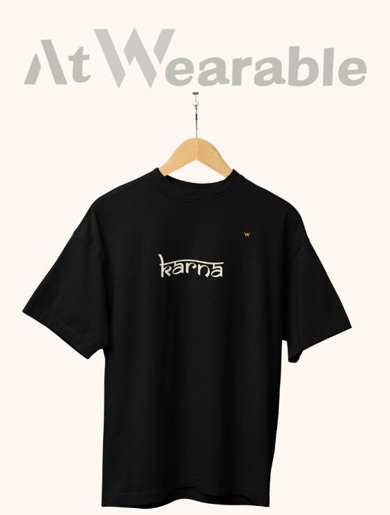KARNA THE TRUE WARRIOR – Unisex Oversized T-Shirt