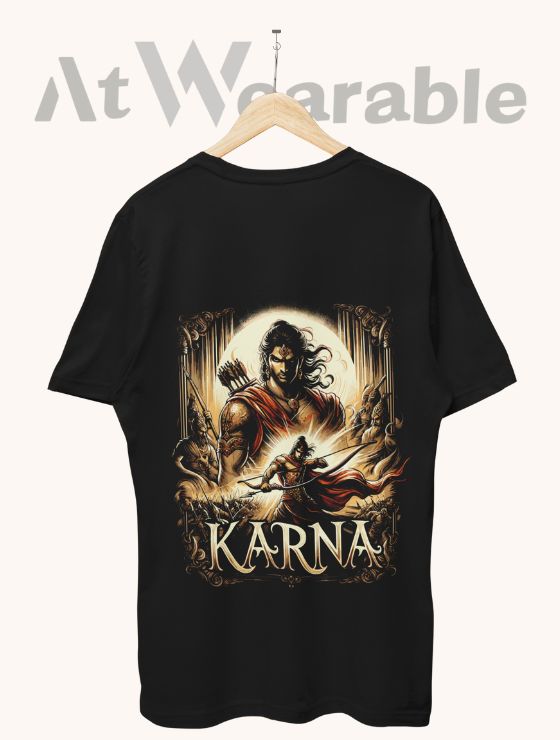 KARNA THE TRUE WARRIOR – Unisex Oversized T-Shirt