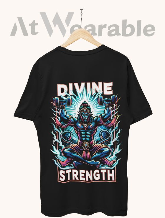 DIVINE STRENGTH – Unisex Oversized T-Shirt