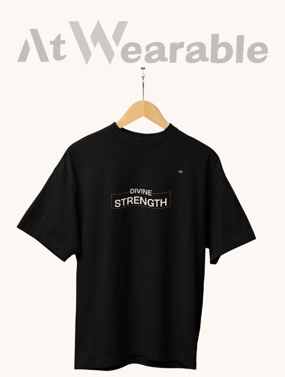 DIVINE STRENGTH – Unisex Oversized T-Shirt