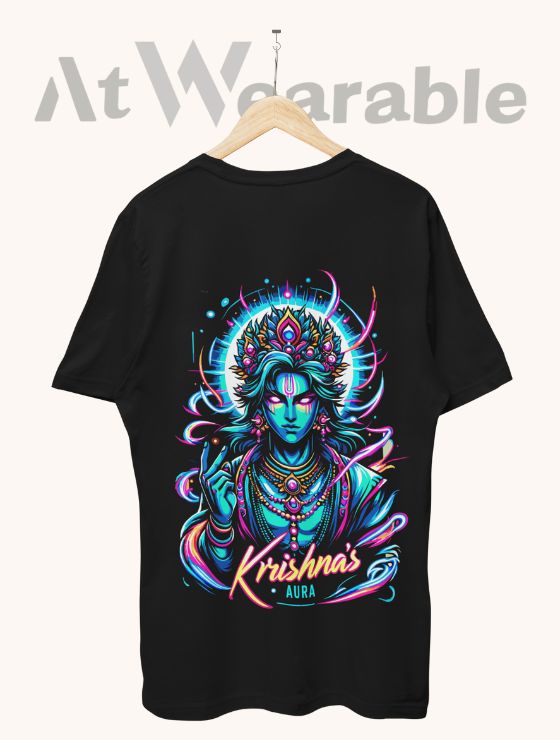 KRISHNA'S AURA – Unisex Oversized T-Shirt