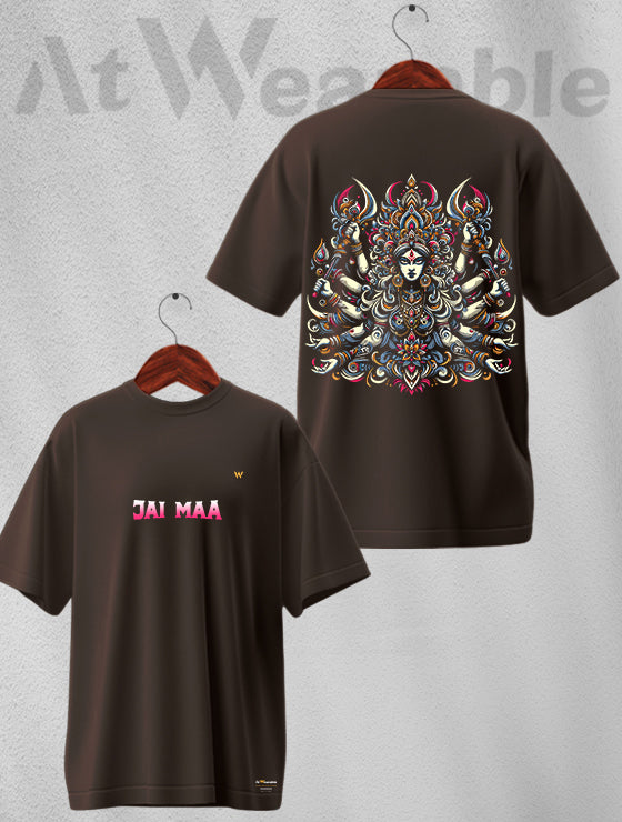 Jai Maa Unisex Oversized T-shirt