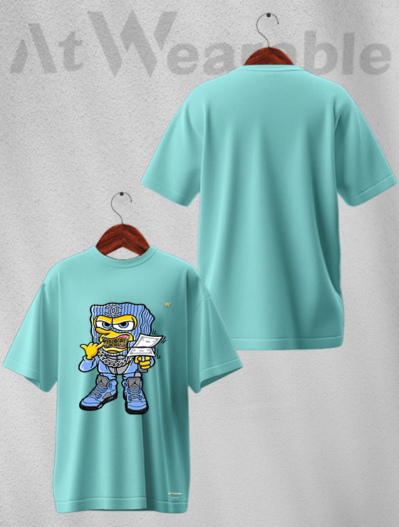 Paper Chase Money Tee Unisex Oversized T-shirt