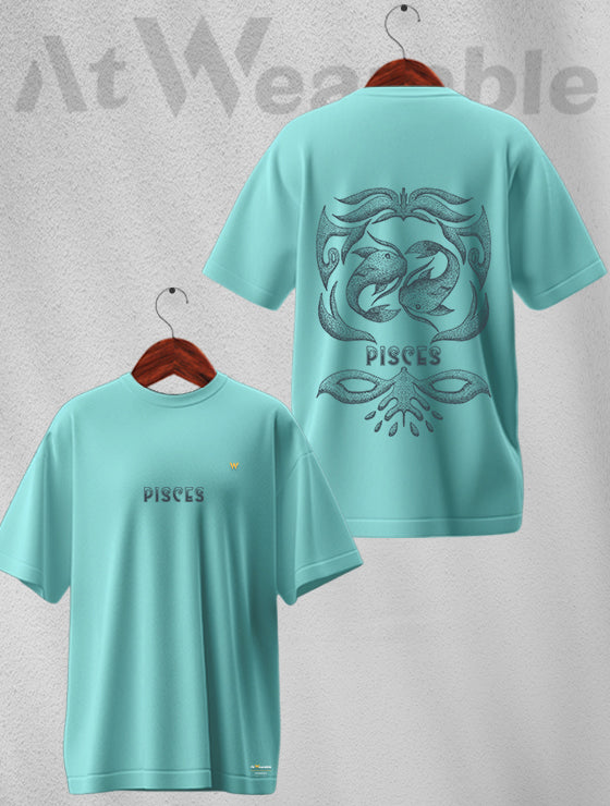 Pisces Unisex Oversized T-shirt