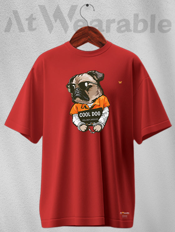 Cool Dog Unisex Oversized T-shirt