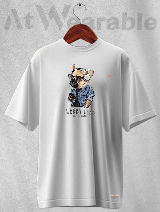 Worry Less Unisex Oversized T-shirt
