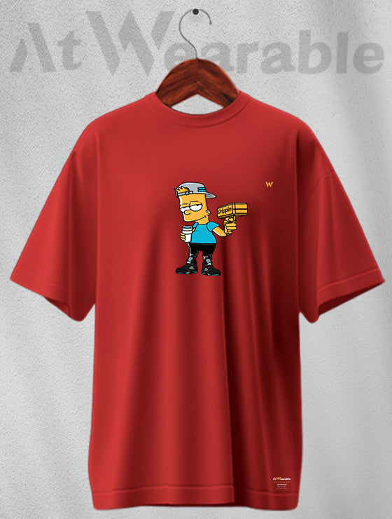 Soulhouse Ice Beverage Bartholomew Unisex Oversized T-shirt
