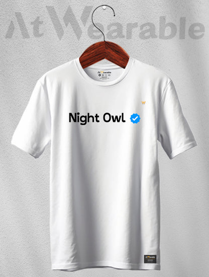 Night Owl Unisex Oversized T-shirt