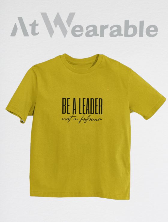 Be A Leader – Unisex Oversized T-Shirt
