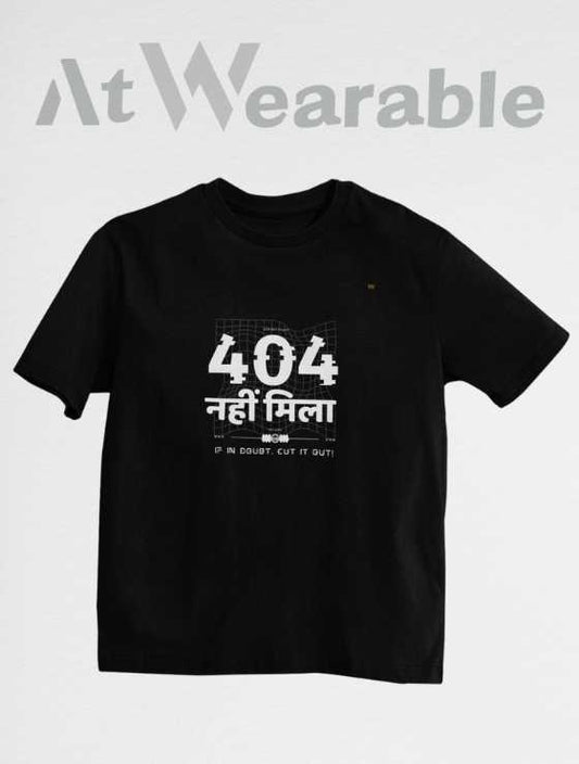 404 Nahi Mila Unisex Oversized Tshirt