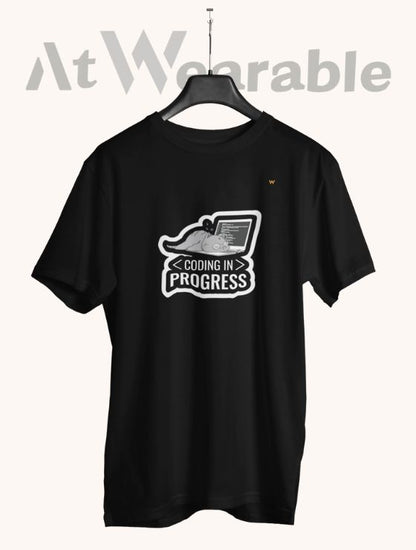 CODING IN PROGRESS – Classic-Fit Unisex T-Shirt