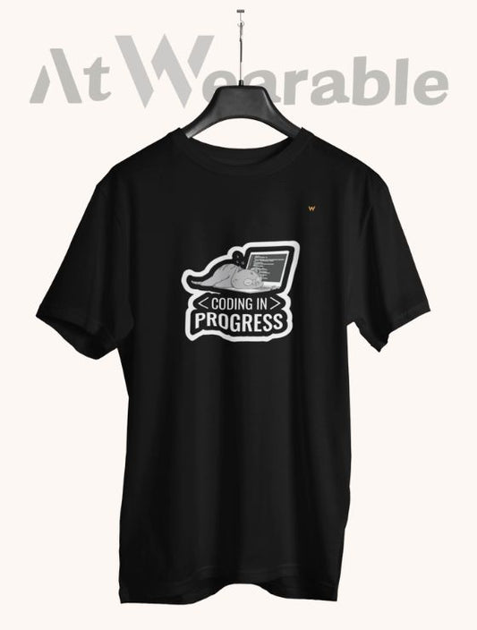 CODING IN PROGRESS – Classic-Fit Unisex T-Shirt