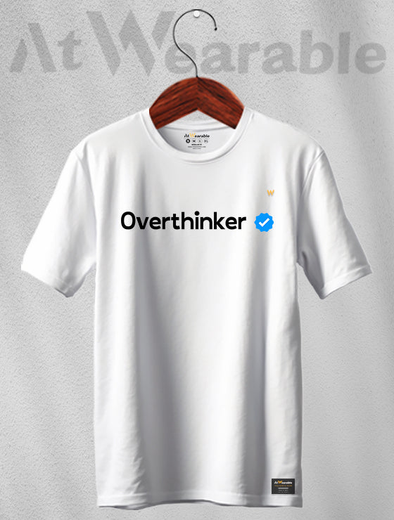 Overthinker Unisex Oversized T-shirt