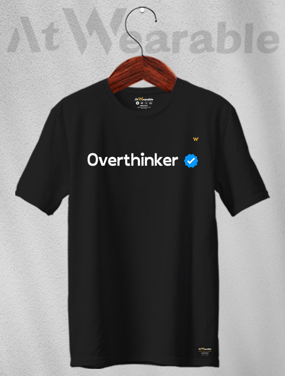 Overthinker Unisex Oversized T-shirt