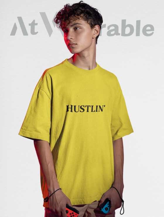 Huslin' Unisex Oversized Tshirt