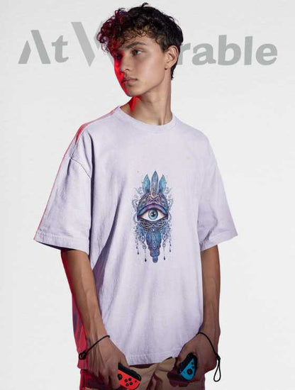 Hamsa Hand Unisex Oversized Tshirt