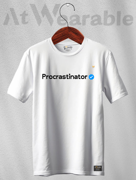 Procrastinator Unisex Oversized T-shirt