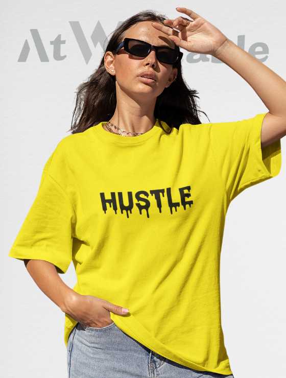 Hustle Unisex Oversized Tshirt