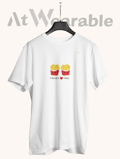 FRIEND'S FRIES – Classic-Fit Unisex T-Shirt