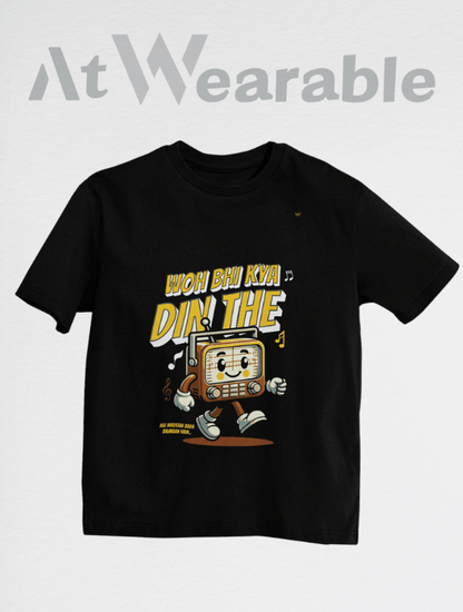 Woh Bhi Kya Din The Unisex Oversized T-shirt