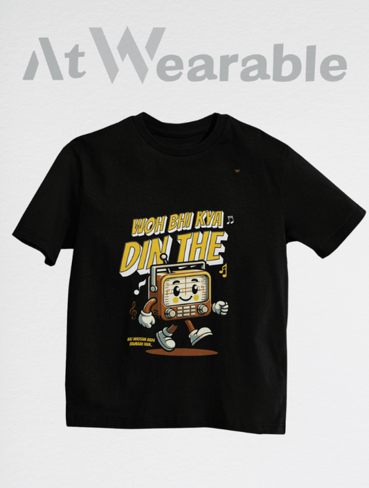 Woh Bhi Kya Din The Unisex Oversized T-shirt
