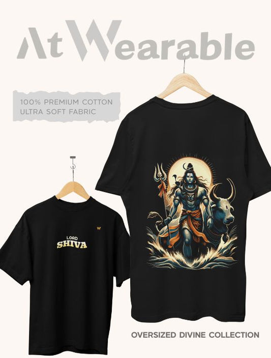 LORD SHIVA – Unisex Oversized T-Shirt