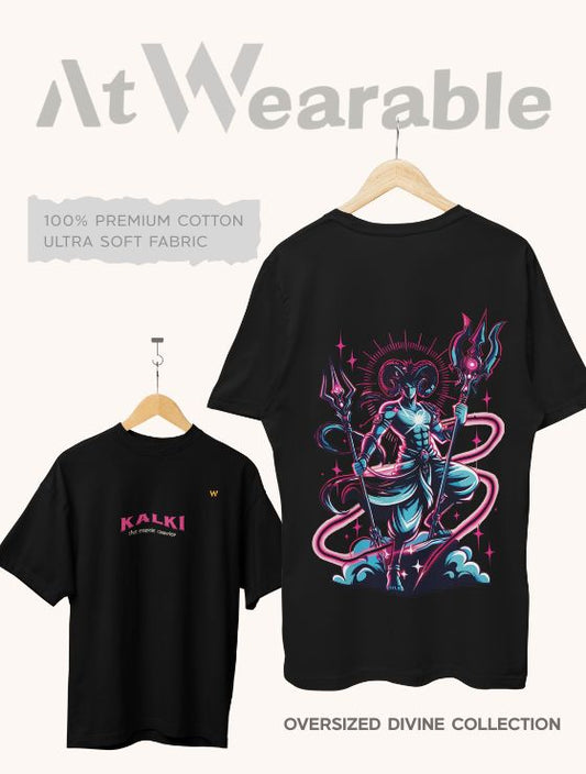 KALKI THE WARRIOR – Unisex Oversized T-Shirt