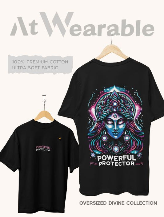 POWERFUL PROTECTOR – Unisex Oversized T-Shirt