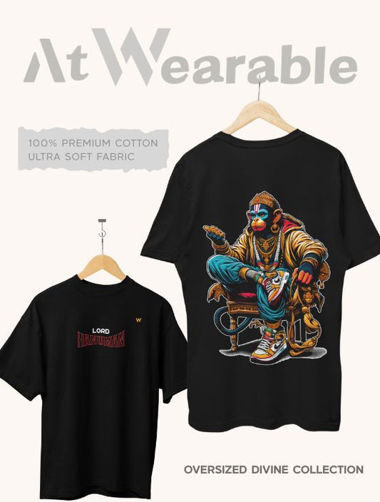 Lord Hanuman – Unisex Oversized T-Shirt