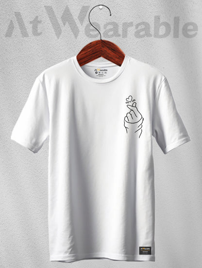Finger Heart Unisex Classic Fit T-Shirt