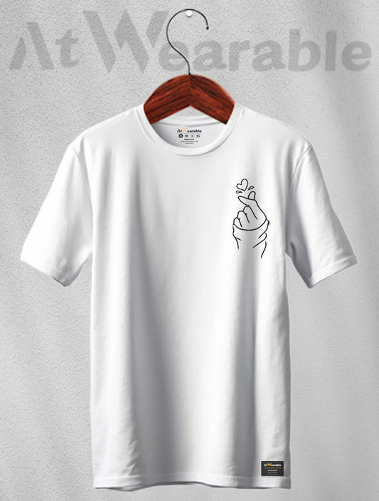 Finger Heart Unisex Classic Fit T-Shirt