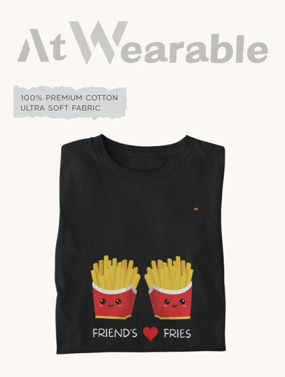 FRIEND'S FRIES – Classic-Fit Unisex T-Shirt