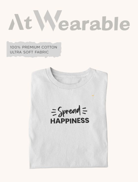 SPREAD HAPPINESS – Classic-Fit Unisex T-Shirt