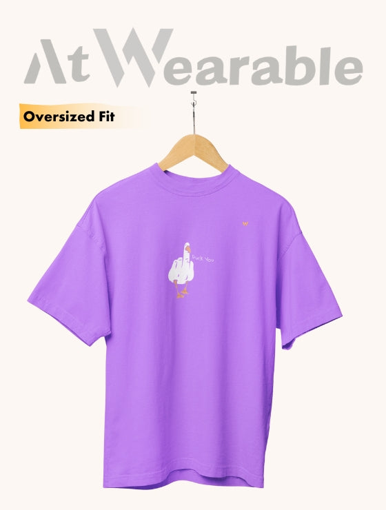 DUCK YOU – Unisex Oversized T-Shirt