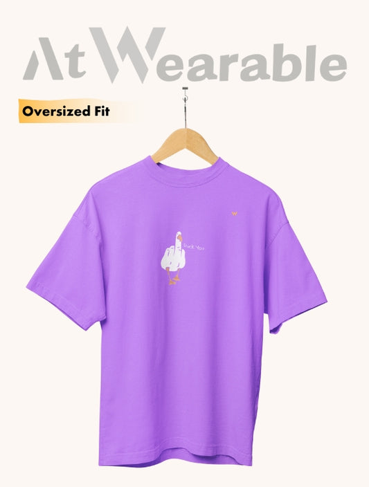DUCK YOU – Unisex Oversized T-Shirt
