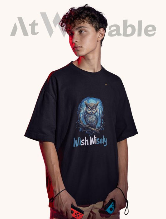 Wish Wisely Unisex Oversized T-Shirt